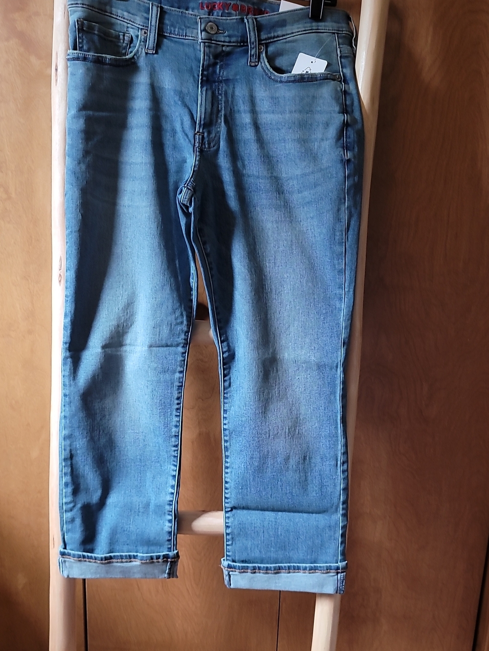 Womens Luck Crop Jeans